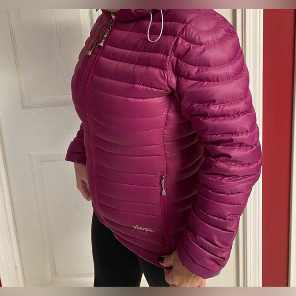 Sherpa Adventure Gear Nangpala Hooded
Down Jacket Colour Wine - Picture 4 of 13